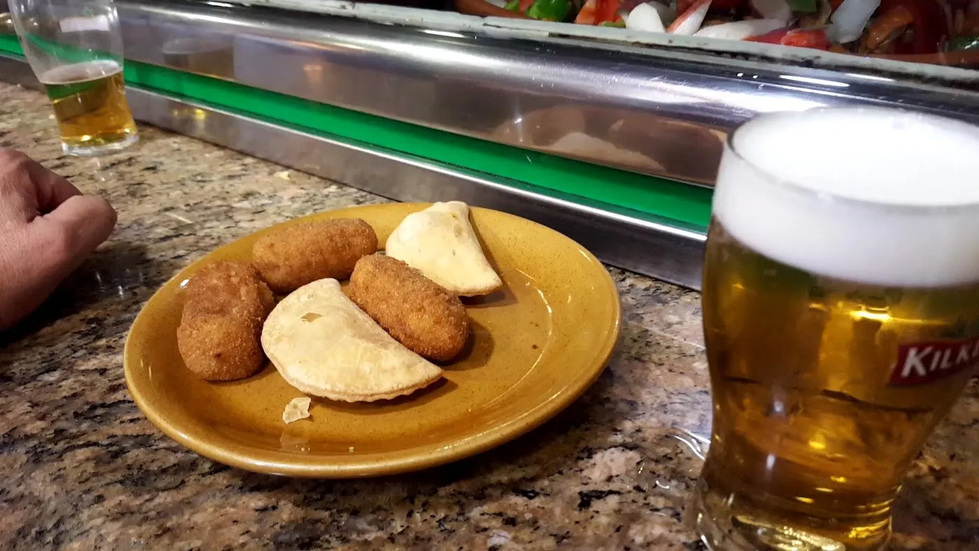 Aperitivo con la caña